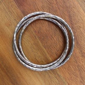 Triple Band Metal Bracelet